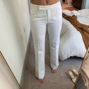 White Bebe Dress pants
